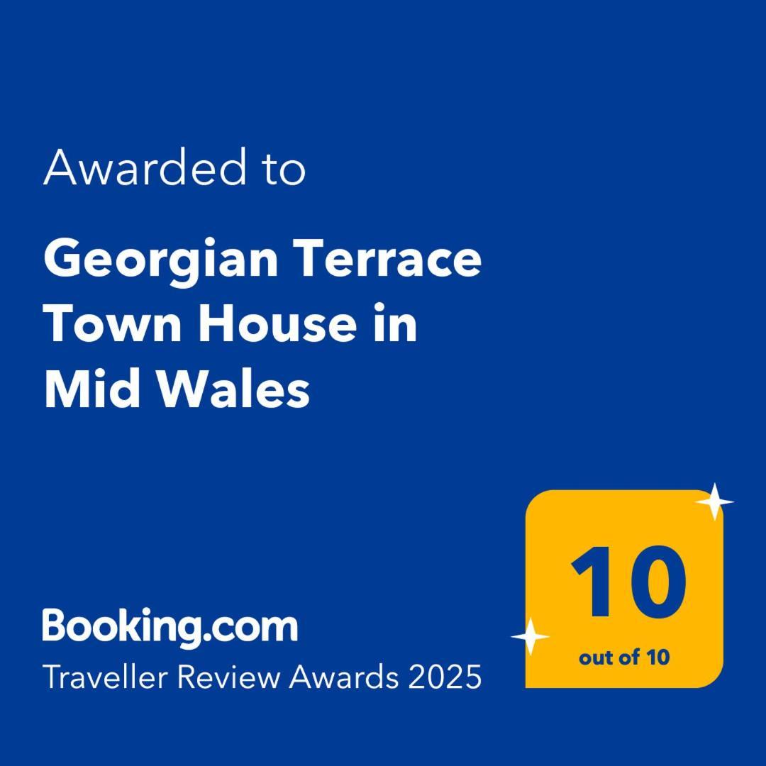 Georgian Terrace Town House In Mid Wales Villa Newtown  Ngoại thất bức ảnh